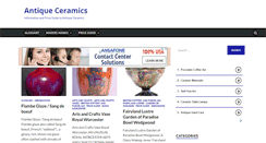 Desktop Screenshot of antique-ceramics.info